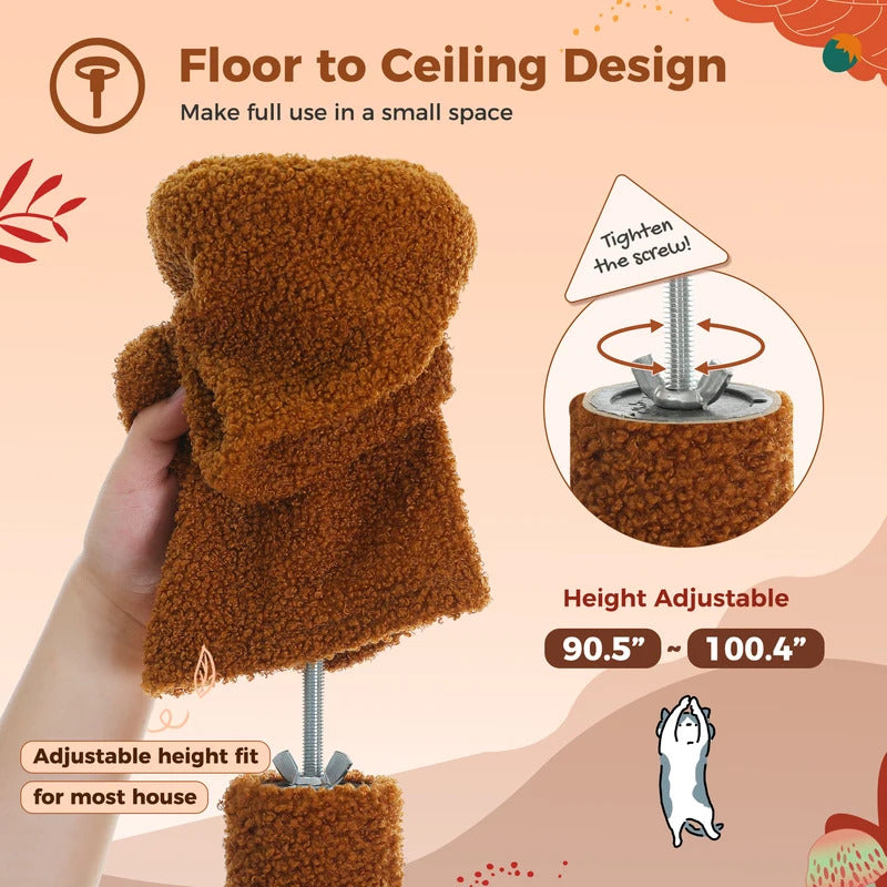 Multi-Level Mushroom Cat Tree - Product Image 4
